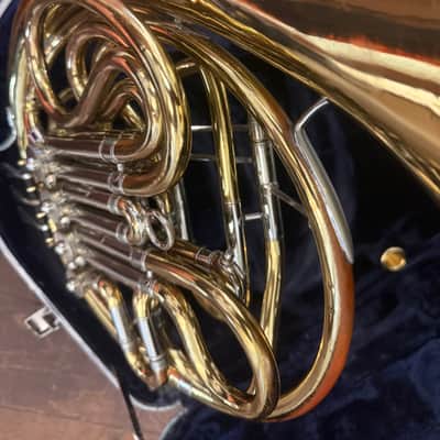 C. G. Conn 6D Double French horn. Made in USA image 5
