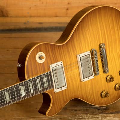 Gibson Custom 1959 Les Paul Standard | Golden Poppy Burst - VOS *Left Handed* image 5