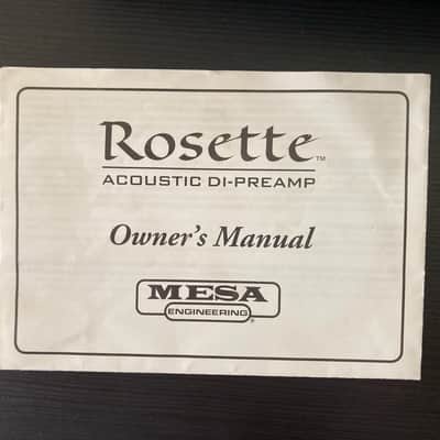 Mesa Boogie Rosette DI-Preamp 2020 image 8