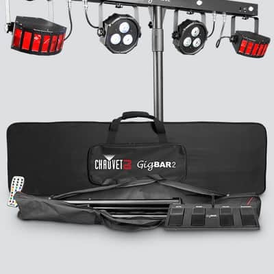 Chauvet DJ GigBAR 2.0 4-in-1 Effect/Laser System w/ Stand image 1