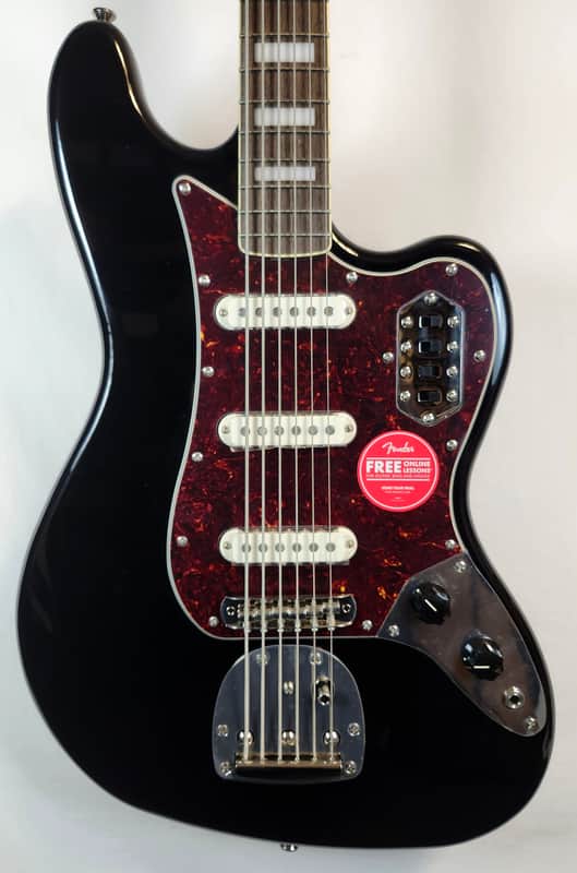 Squier Classic Vibe Bass VI, Laurel Fingerboard, Black 2026 image 1