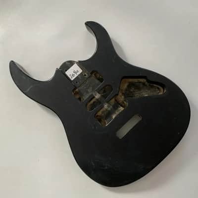 HSH Black Basswood Guitar DIY Project Body image 1
