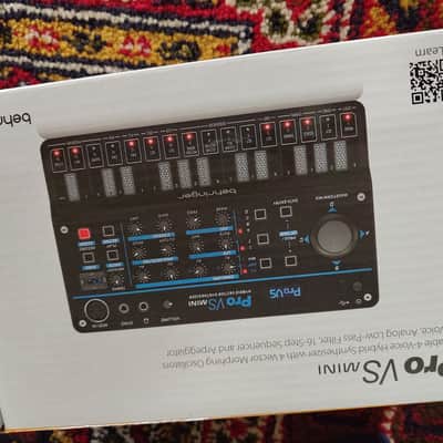 NEW Behringer Pro VS Mini 4-Voice Hybrid Vector Synthesizer 2023 - Present - Black image 2
