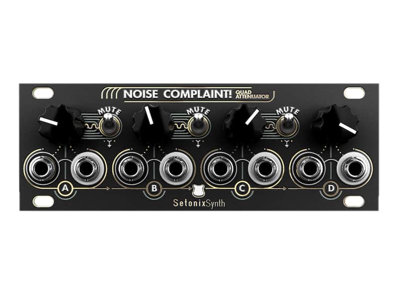 SetonixSynth Noise Complaint Attenuator - 1U image 1
