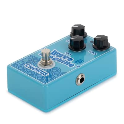 Caline CP-505 Wave Machine Chorus Guitar Effect Pedal True Bypass Aluminum Alloy Casing Blue image 4