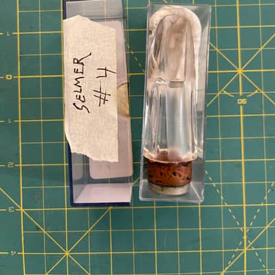 Selmer Crystal #4 Clarinet Mouthpiece 1990s - Crystal image 1