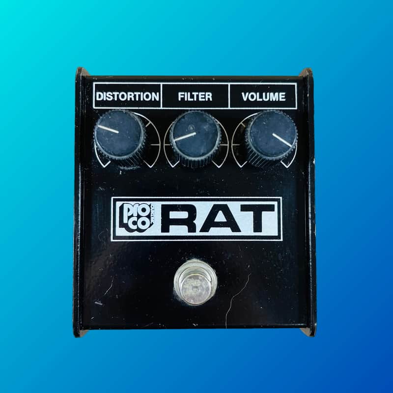 ProCo Small Box RAT 1984 Black with Black Lettering image 1