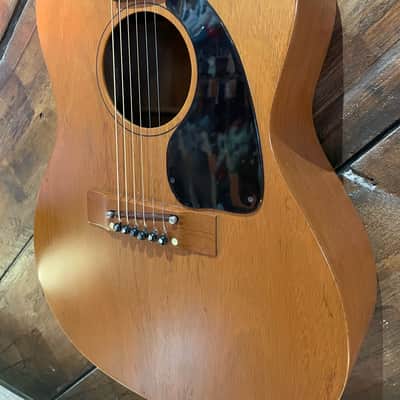 1969 Gibson B-15 Parlor Acoustic Guitar, Natural Mahogany image 4