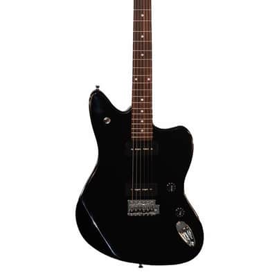 Glen Burton GE39-JG-BK Basswood Offset Body Maple Neck 6-String Electric Guitar w/Strap, Cable &Pick image 1
