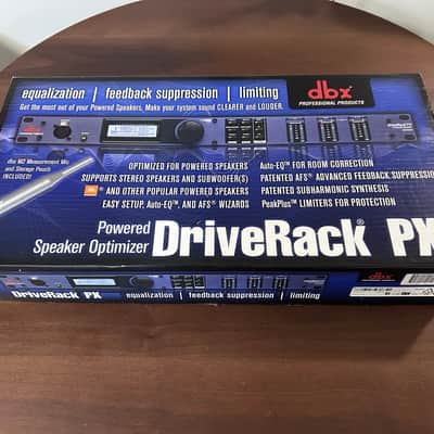 dbx DriveRack PX Powered Speaker Processor w/ RTA Mic, and Original Box - EXCELLENT image 3