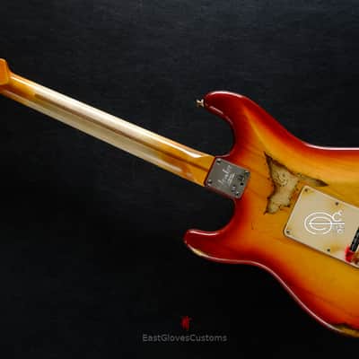 Fender Stratocaster American Sienna Sunburst Maple Made in USA Aged Relic image 12