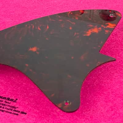 General Vintage Tone 1954 / 1956 True Vintage for Les Paul ®️ Nitrate Celluloid pickguard - Vintage brown tortoise nitrate image 4