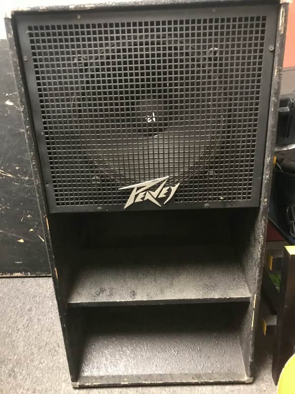 Peavey 115 SC 15" EV Black Widow Subwoofer Cabinets (2 available) Black image 1