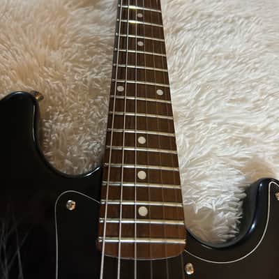 Kurt Cobain Vandalism Stratocaster Replica - 35" Mini Guitar - Reliced image 11