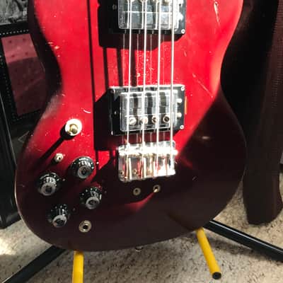 1972 Guild JS II Bass guitar Left Handed image 14