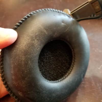Realistic China Nova 40 Padded Stereo Headphones Full Size 1/4" phone plug 1970s image 6