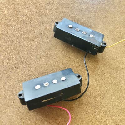 Bradley MIK or MIJ P-Bass Pickups Vintage Catalog Brand Pickups Black image 1