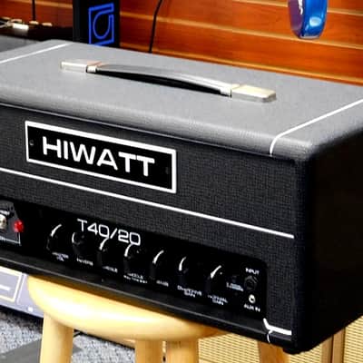 2025 Hiwatt T40/20 All Tube Guiater Amp Head w/ Footswitch! VERY NICE!!! image 3