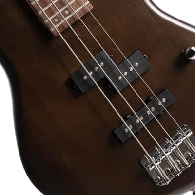 Cort ACTIONPJOPW Action PJ Series Poplar Body Hard Maple Double Cutaway 4-String Electric Bass Guitar image 3