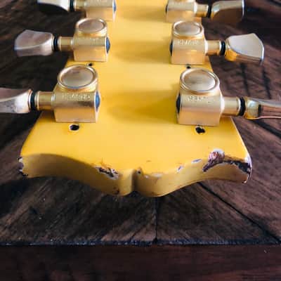 1970 Gibson Les Paul Custom in Alpine White (Nicotine Yellow) – Very Rare image 14