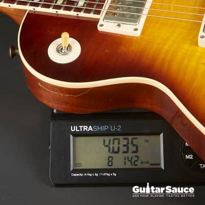 Gibson Custom Shop 59 Les Paul Joe Perry Signature Tom Murphy Aged Tobacco Burst 2013 (Cod.1721UG) image 24