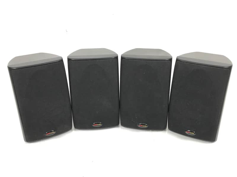 Polk Audio RM6751 Surround Sound Satellite Speaker Black (Set of 4) image 1