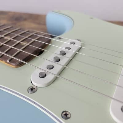 2026 Fender Vintera II Road Worn '60s Stratocaster - Sonic Blue With OHSC image 10