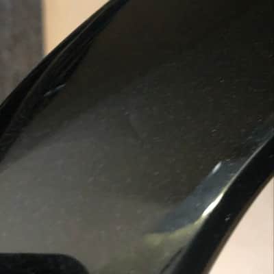 Fender Squier MB-4 Skull Bass 2007 - Gloss Black image 11
