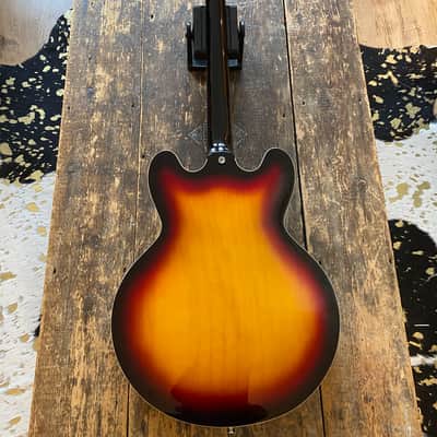 Epiphone Scarce Left Handed 1999 Casino Electric Guitar Antique Sunburst Finish Peerless Factory Korea w/ OHSC & Docs LEFTY! image 23