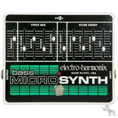 Mint Electro-Harmonix Bass MicroSynthesizer Analog Microsynth Pedal image 2