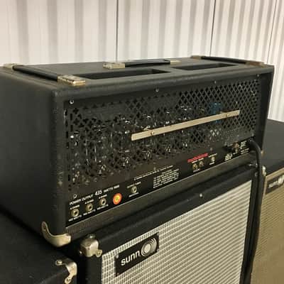 Fender 400-ps c 1969 original vintage USA 500 watt all tube monster bass guitar amplifier image 12