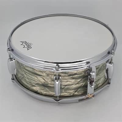 Used Vintage Slingerland Studio 3-Ply 6-Lug Snare Drum 14x5 Blue Onyx - Good image 3