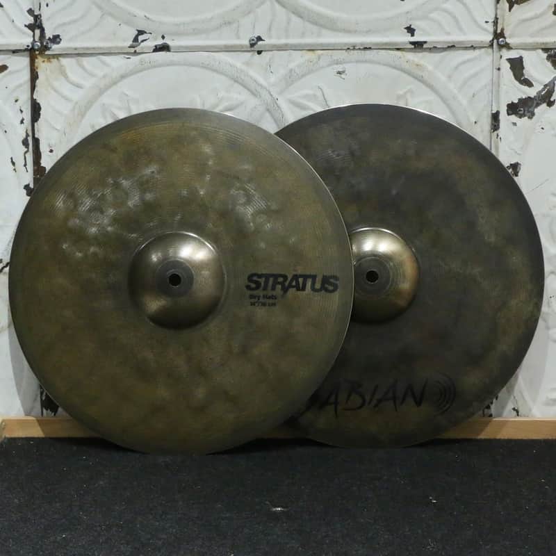 Sabian Stratus Dry Hi-Hat Cymbals 14in (836/937g) image 1