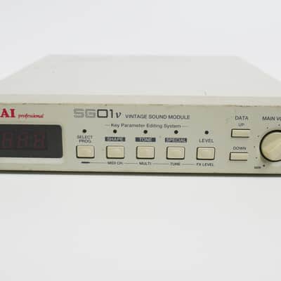AKAI SG01v Vintage Sound Module + Universal power supply image 2