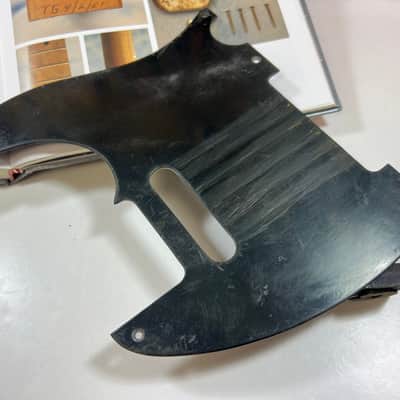 General Vintage Tone Blackguard 1950 - 1952 For Telecaster ®️pickguard phenolic paper bakelite heavy aged - Nitro image 2