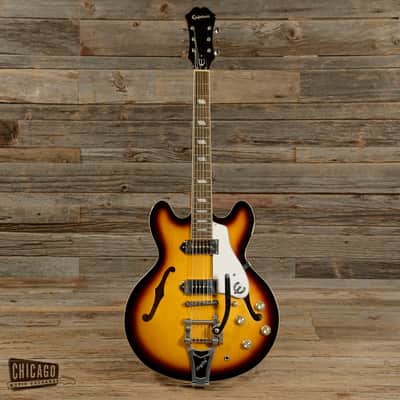 Epiphone Casino Limited Edition 3-Tone Sunburst w/Bigsby USED (s325) image 4