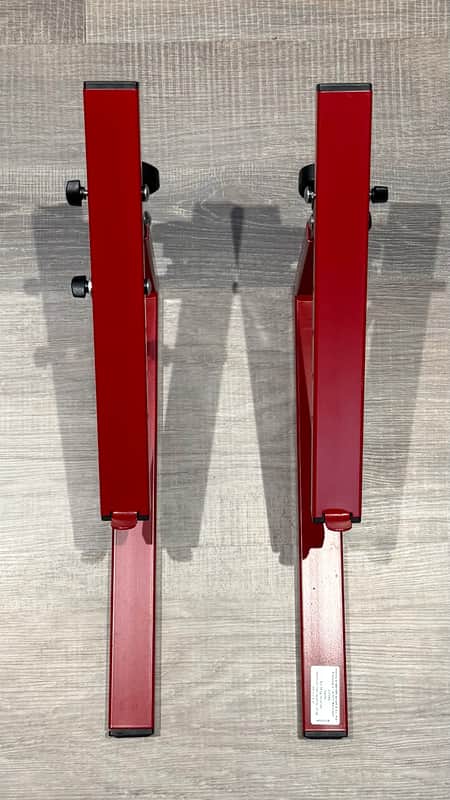 K&M 18813 Omega Stand 2nd Tier Stacker, Ruby Red image 1