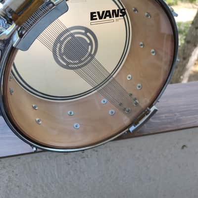 Tama Artwood Chrome cover birch snare Late 80s - Chrome wrap image 3