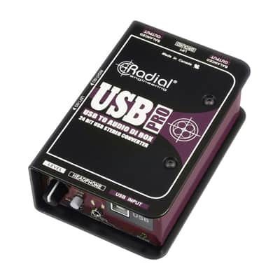 Radial Engineering USB-Pro Stereo USB Laptop DI Direct Box [DEMO] image 2