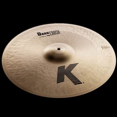 Zildjian 19" K Dark Thin Crash Cymbal - MINT ! image 1