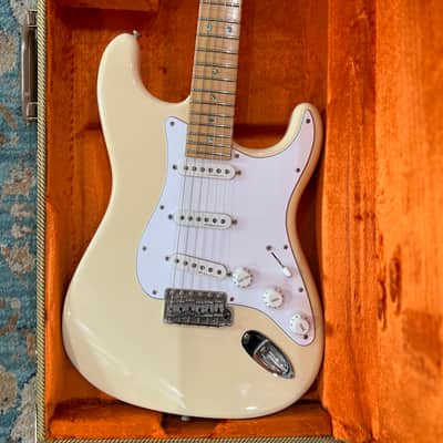 Fender Eric Clapton Partscaster Stratocaster with Lace Sensor Pickups 1994 - 2000 - Olympic White image 1