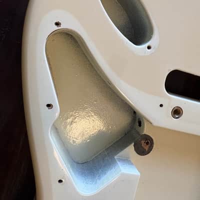 Fender American Standard Strat Plus Jeff Beck Stratocaster Body 1989 - antique white image 4