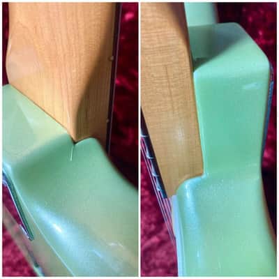 Bill’s Brothers ST Type Surf Green Made in Japan Electric Guitar Used image 8