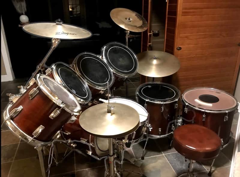 Tama Superstar 1980’s - Mahogany image 1