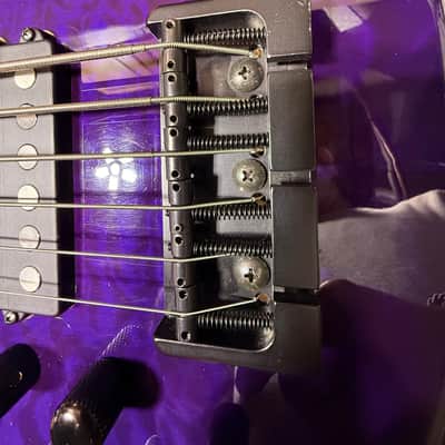 Carvin Lb 76 Mid 90s - Purple translucent quilted maple image 9