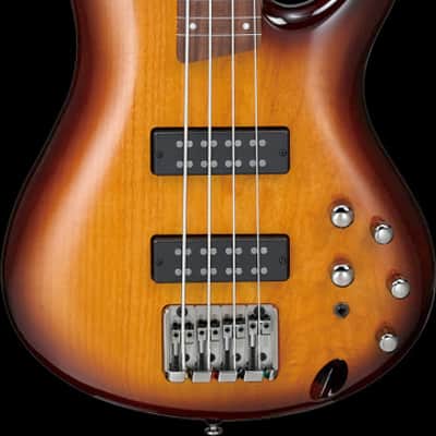 Ibanez SR Standard 4 String Electric Bass - Fretless - Brown Burst (SR370EFBBT) image 3