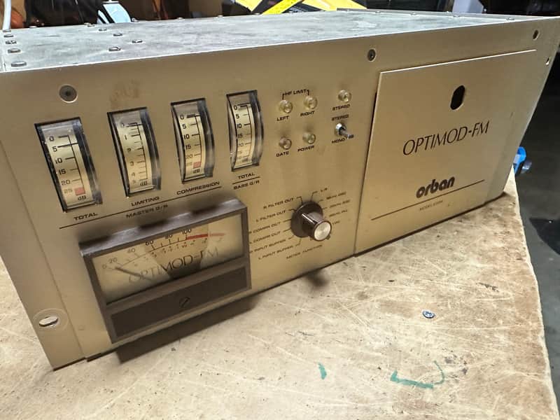 Orban Optimod 8100A Limiter image 1