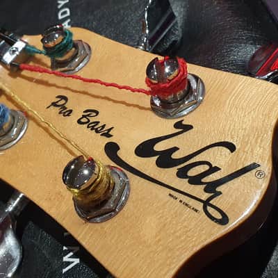 1979 Wal Pro Bass RARE Plain Face Earliest Example! Frets Removed To Play Fretless! image 1