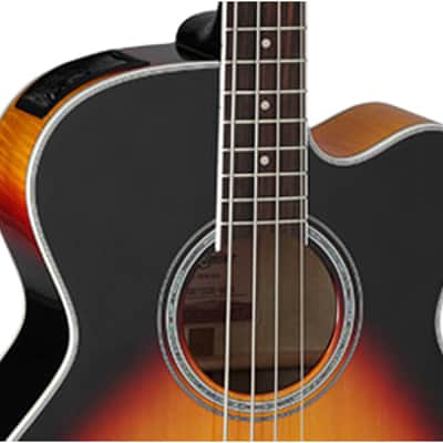 Takamine GB72CE-BSB Acoustic-Electric Bass Sunburst image 3