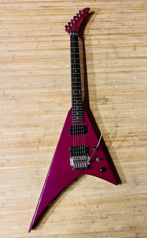 Kramer Striker 400st Randy Rhoads V Deep Purple | Reverb